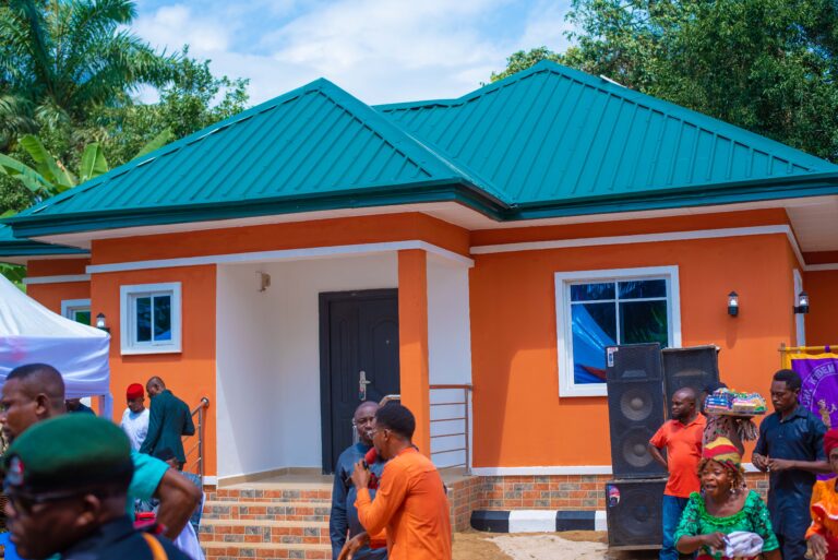 Governor Umo Eno’s Humanitarian Spirit Shines in Essien Udim: Widow Receives ARISE Compassionate Home